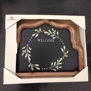 BEE & WILLOW Welcome Chalkboard